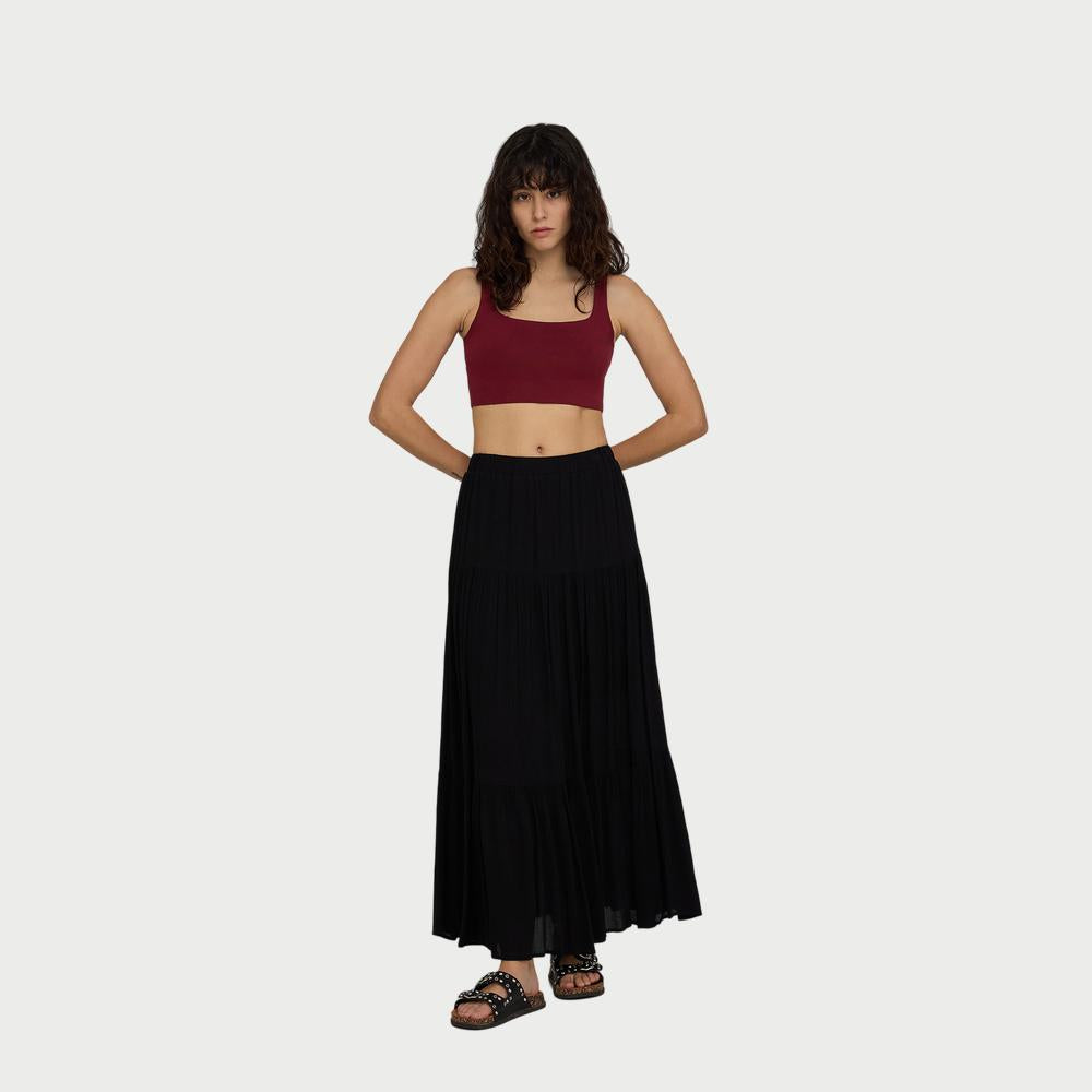Square Neck Cropped Fit Bra Top