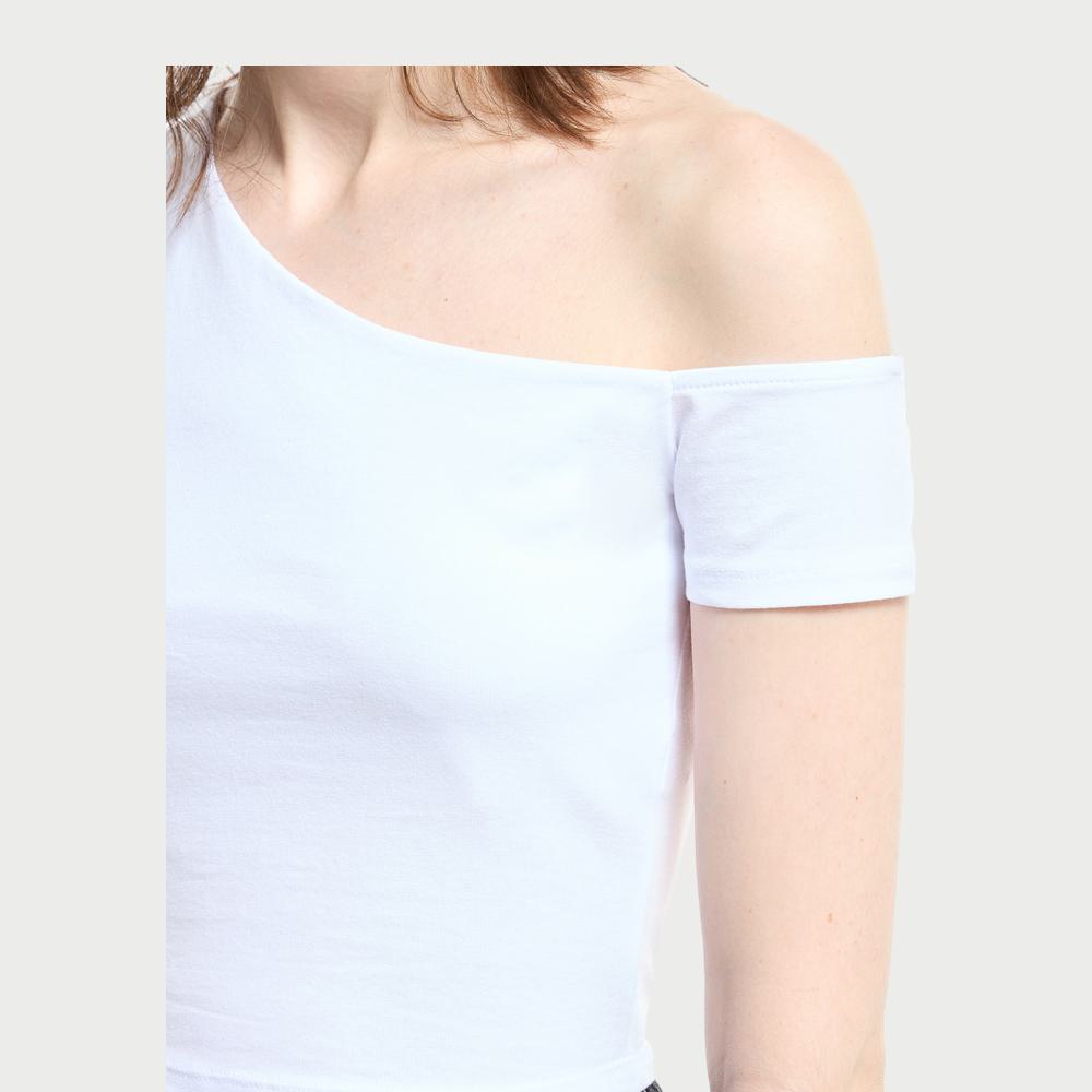 Asymmetric Cut-Out T-Shirt
