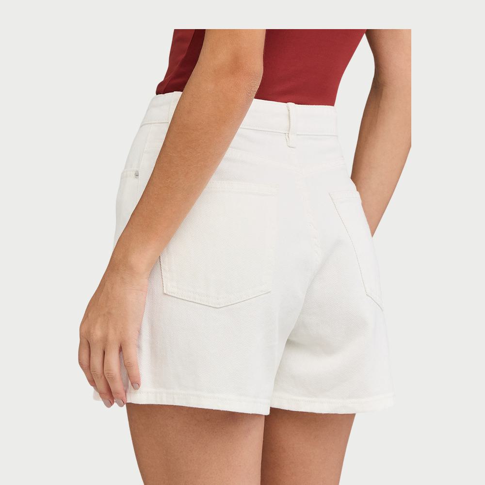 Mom Fit Drill Shorts
