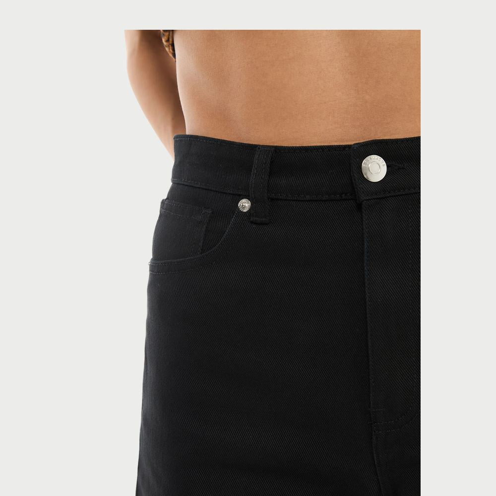 Mom Fit Drill Shorts