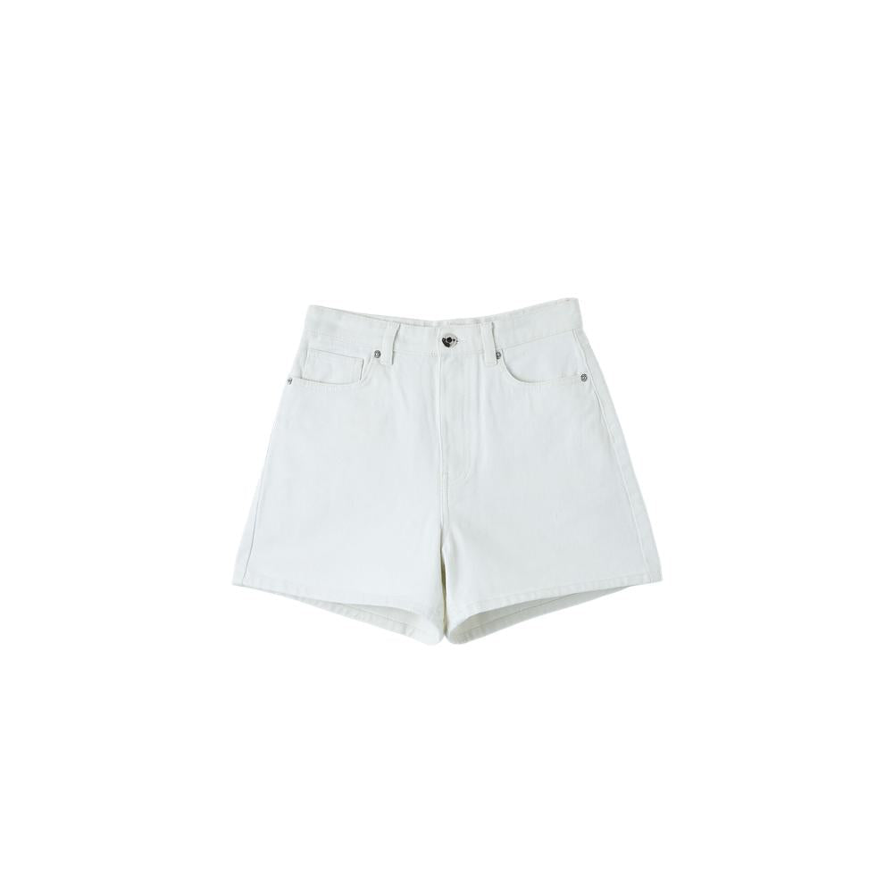 Mom Fit Drill Shorts