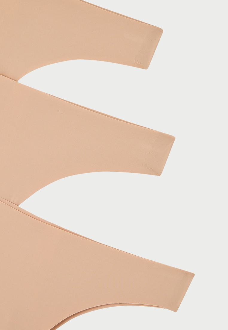 Pack of 3 Plain Brazilian Briefs