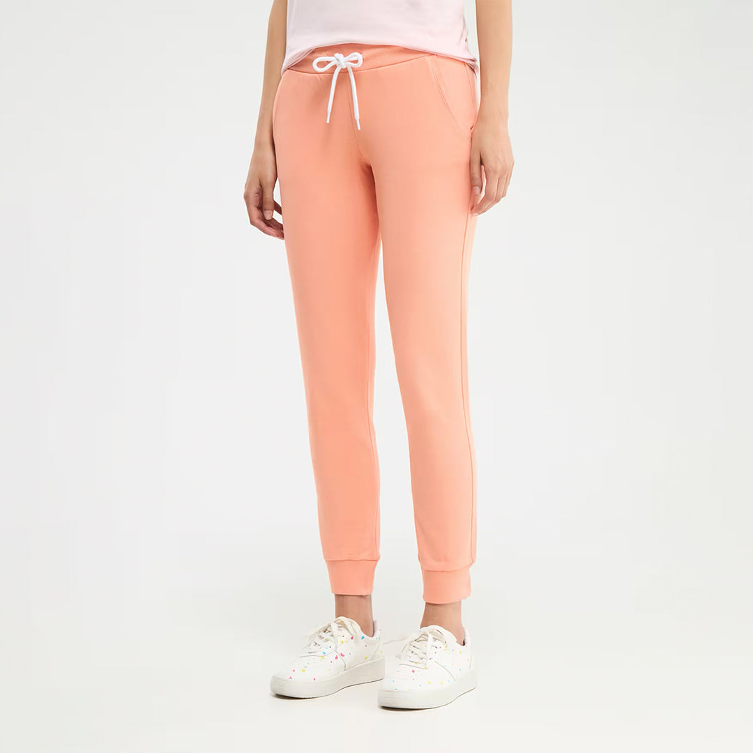 Elasticated Ribbed Band Sweatpants