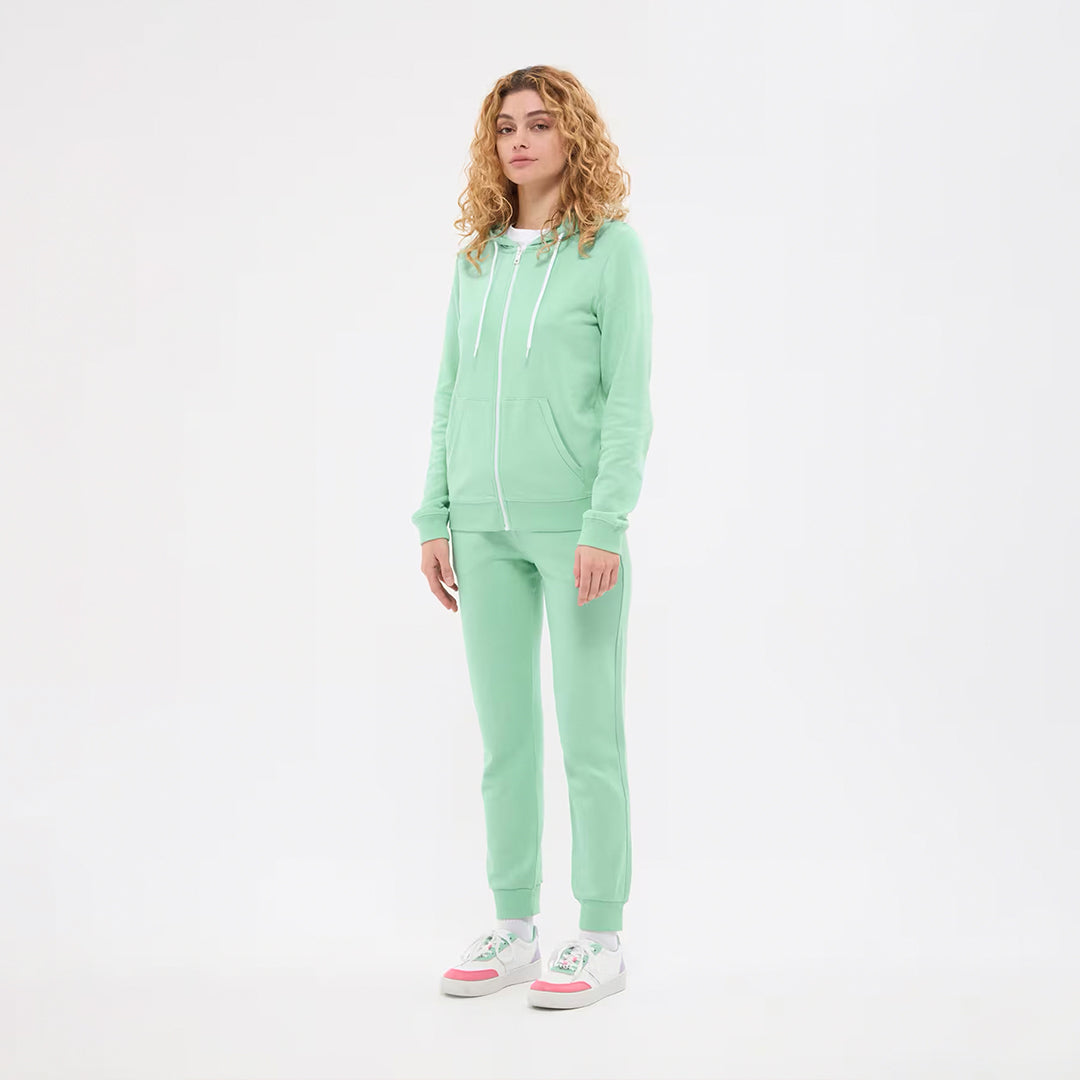 Elasticated Ribbed Band Sweatpants