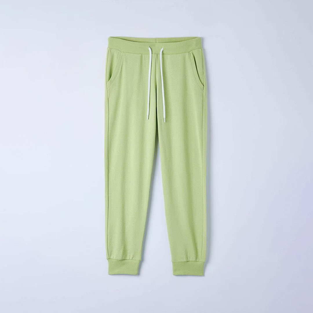 Elasticated Ribbed Band Sweatpants