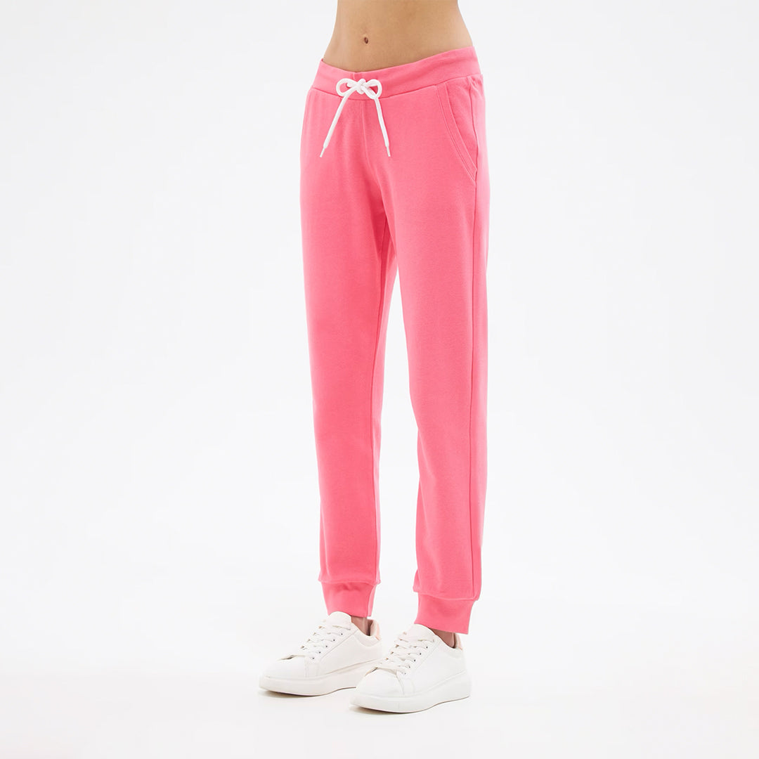 Elasticated Ribbed Band Sweatpants