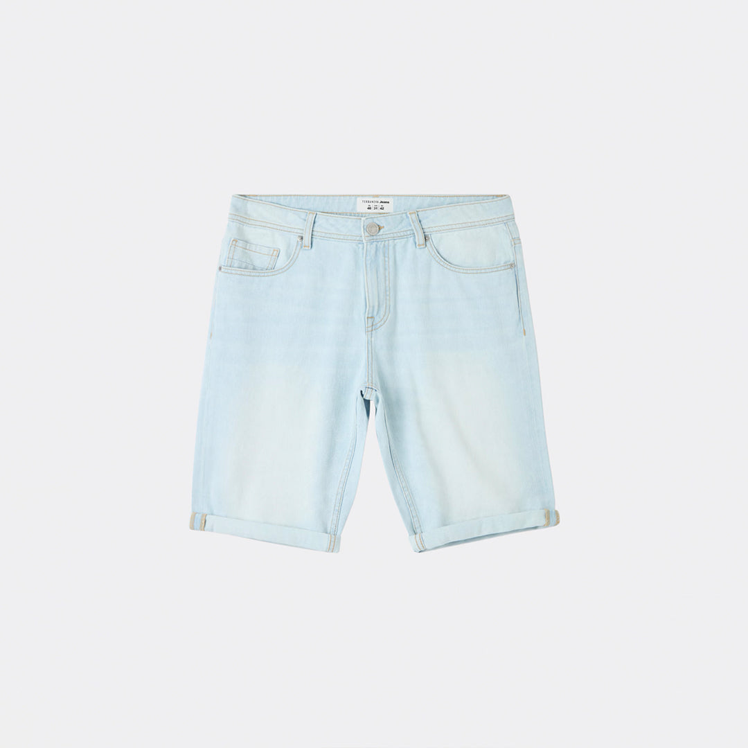 Light Wash Denim Shorts