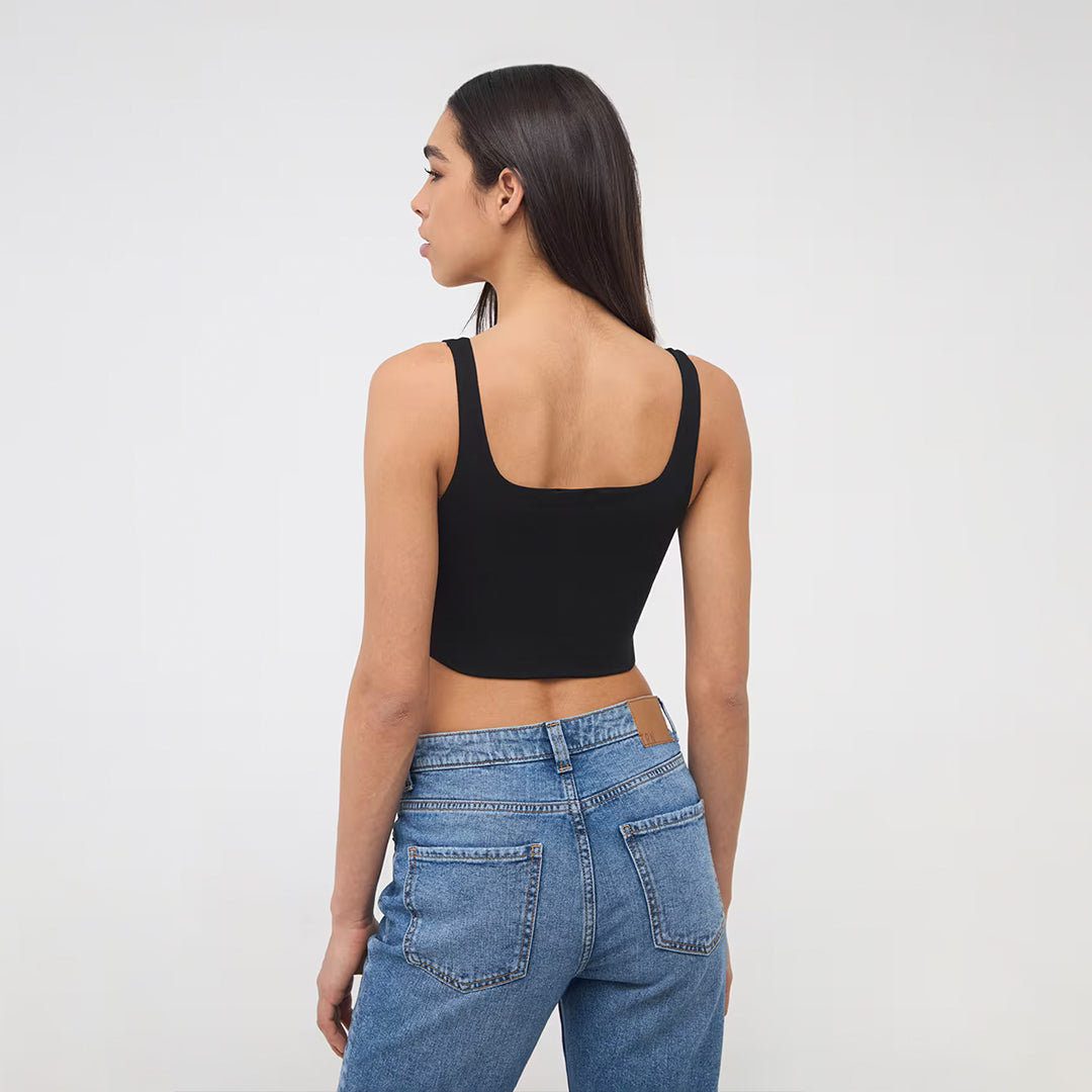 Square Neckline Top