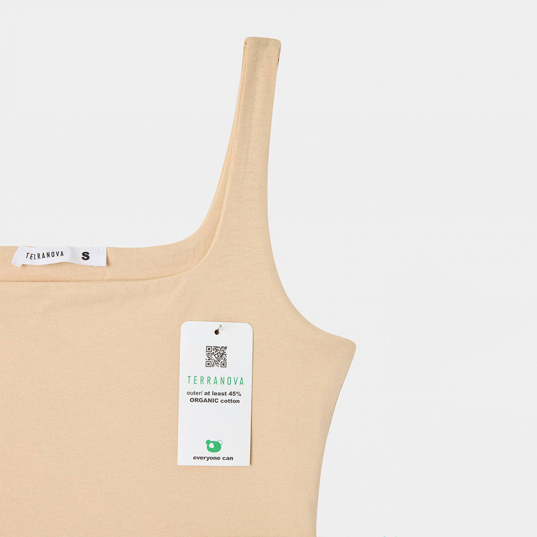 Square Neck Cropped Fit Bra Top