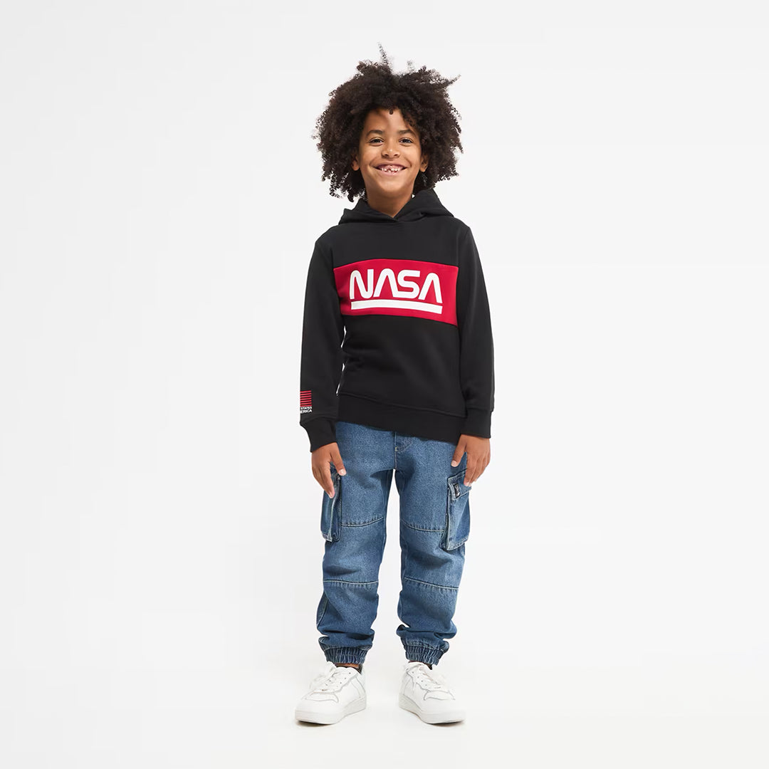 Nasa® Print Sweatshirt with Hood
