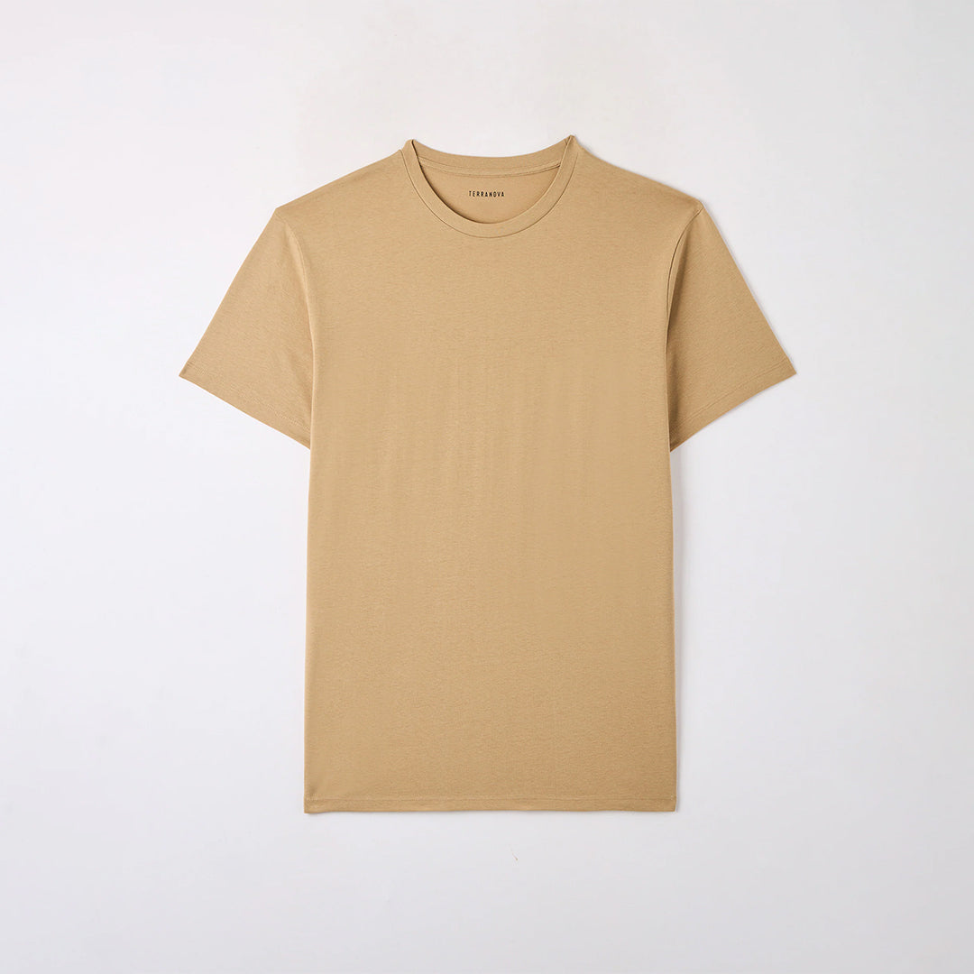 Basic Model Crew Neck T-Shirt