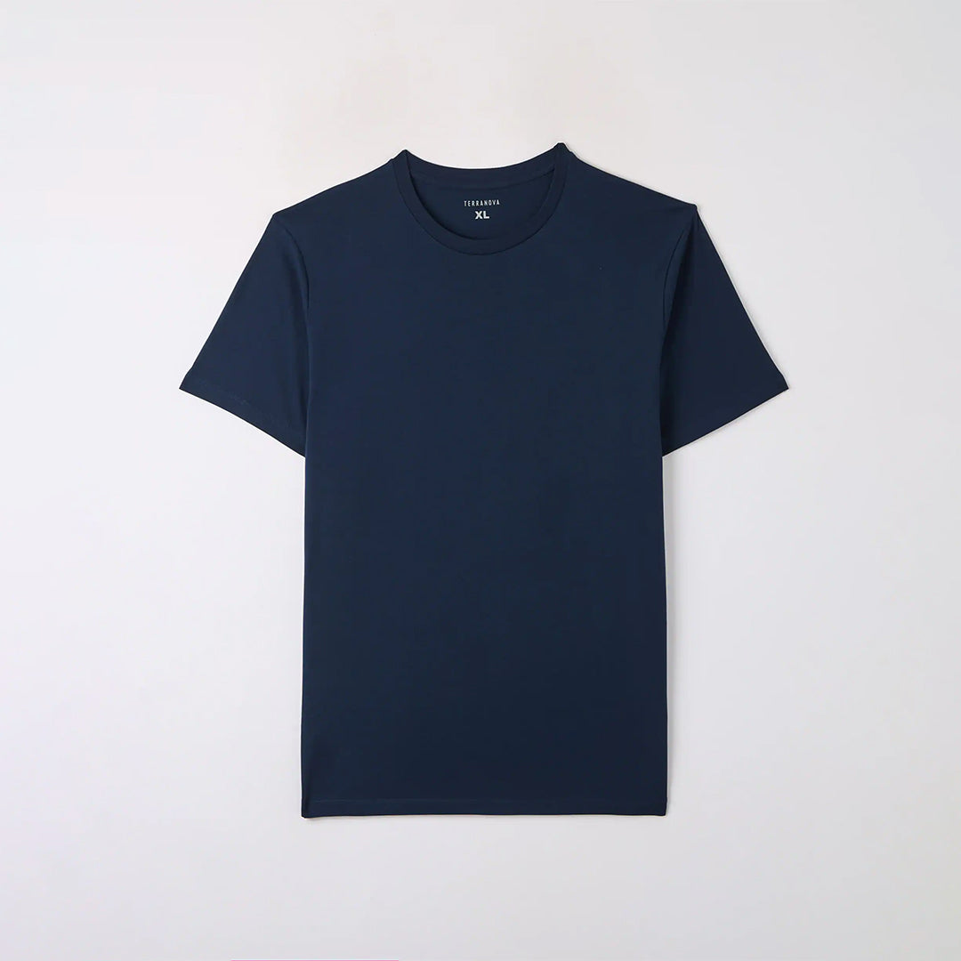 Basic Model Crew Neck T-Shirt