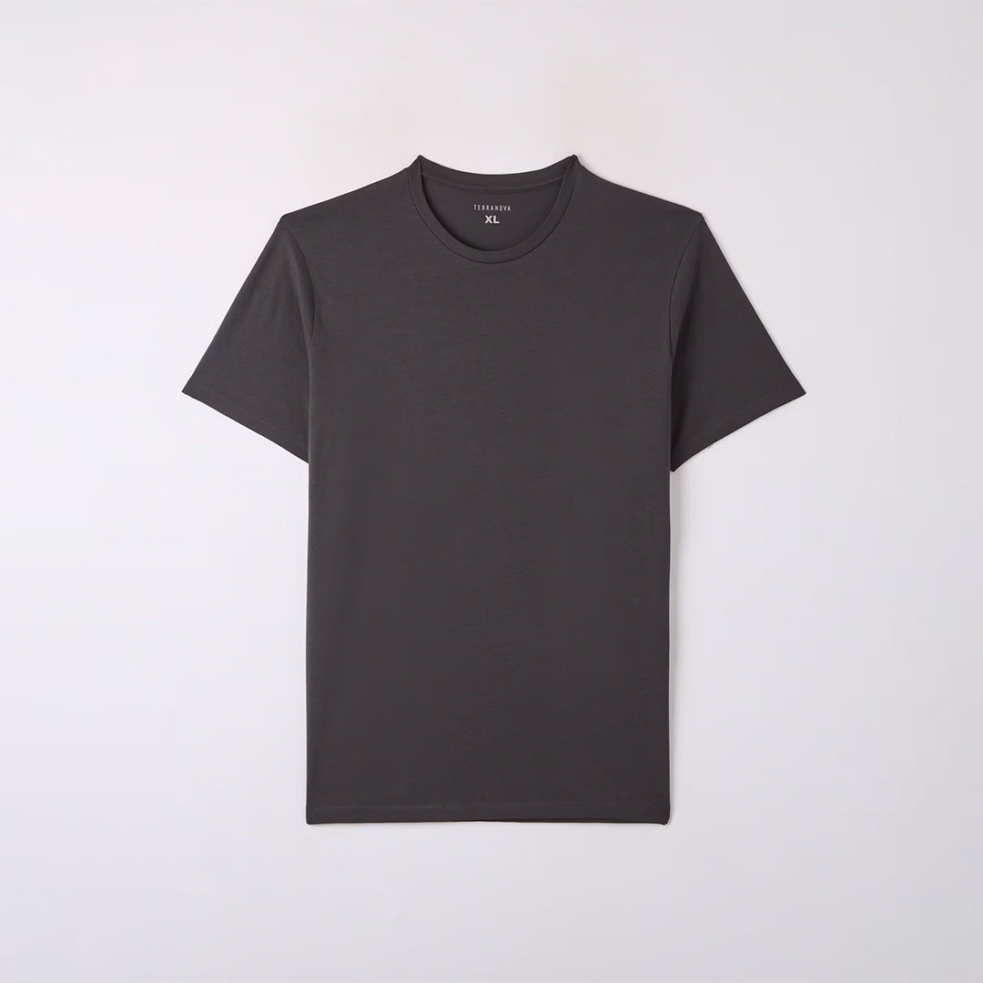 Basic Model Crew Neck T-Shirt