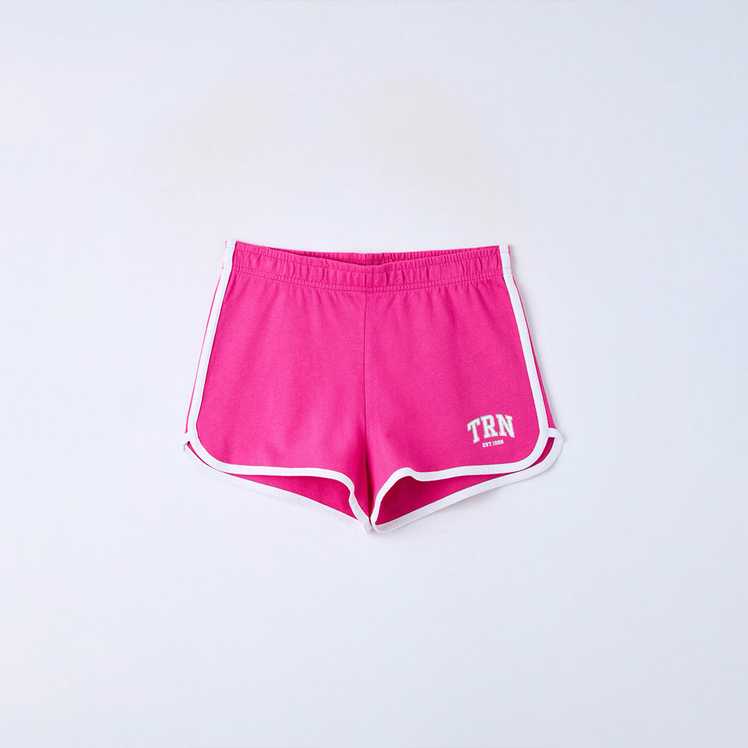 High Waist Fleece Shorts