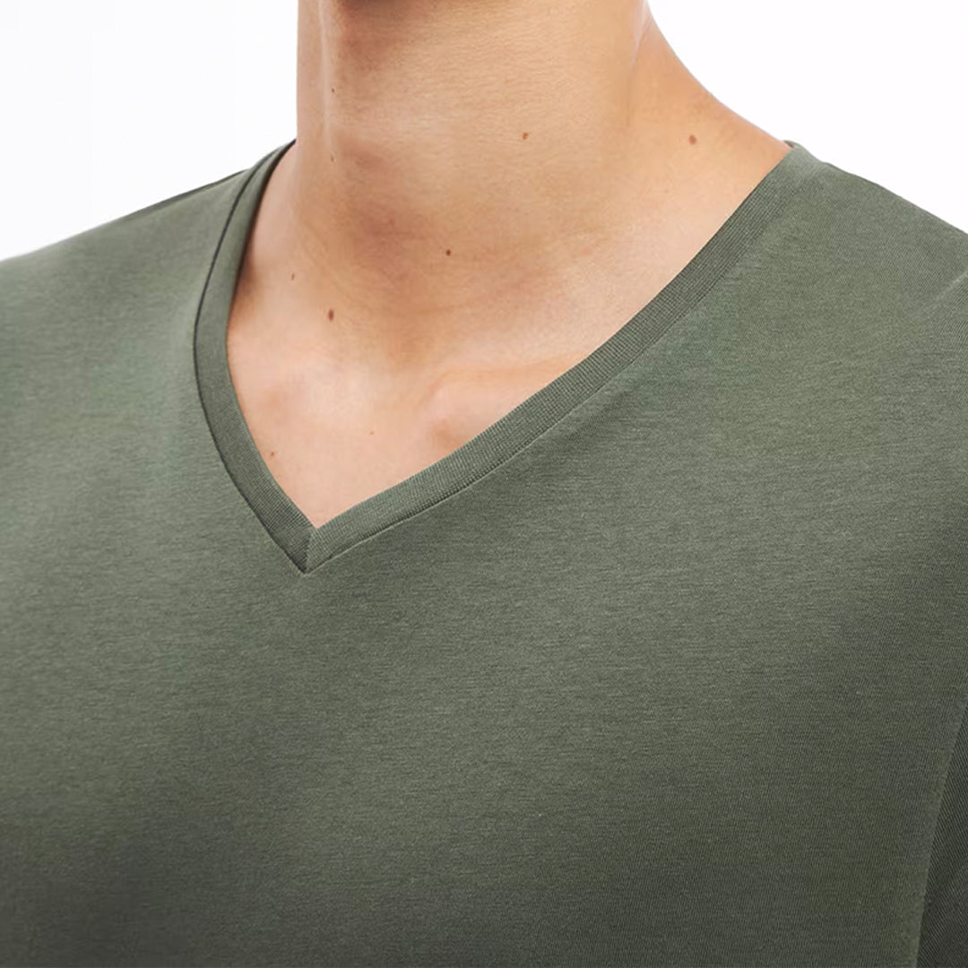 V-Neck Short Sleeve T-Shirt