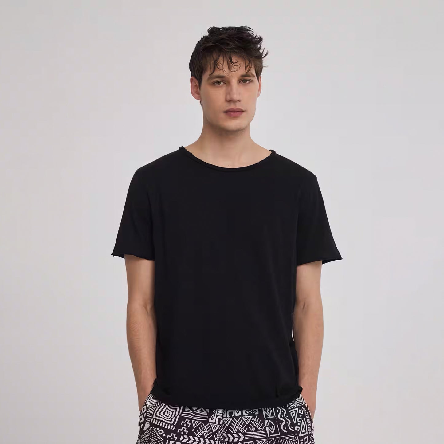 Crew Neck Short Sleeve T-Shirt