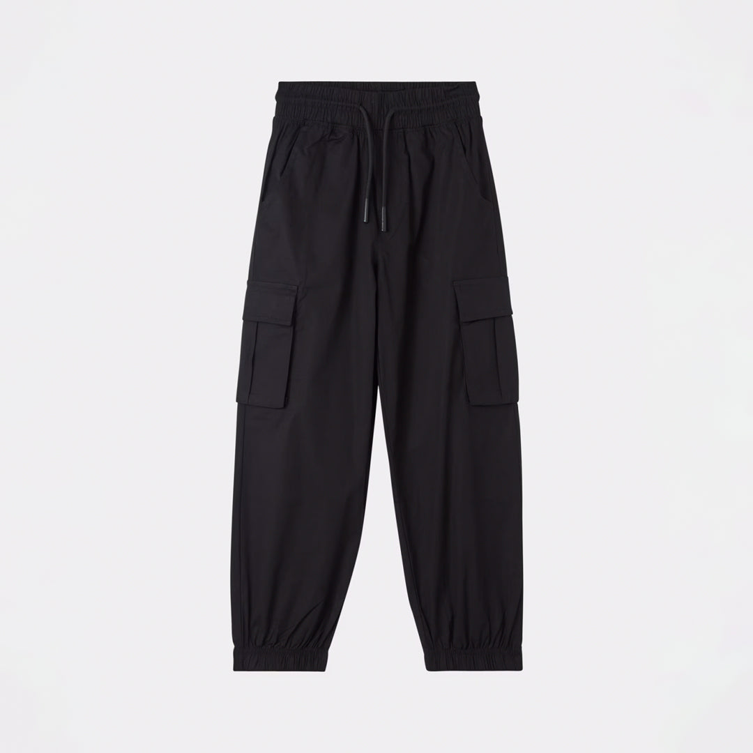Poplin Cargo Trousers