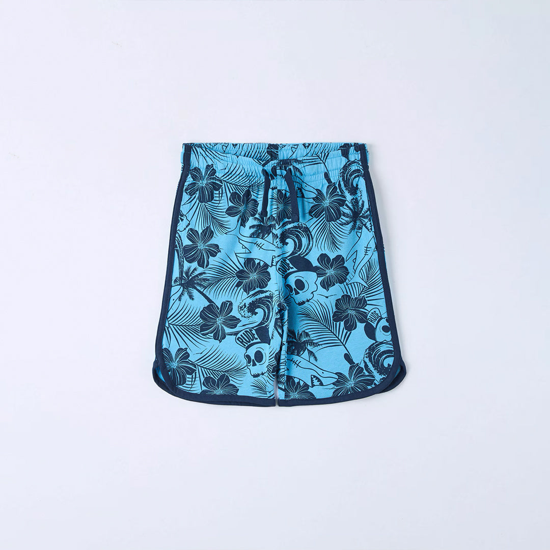 Drawstring Waist Tracksuit Shorts