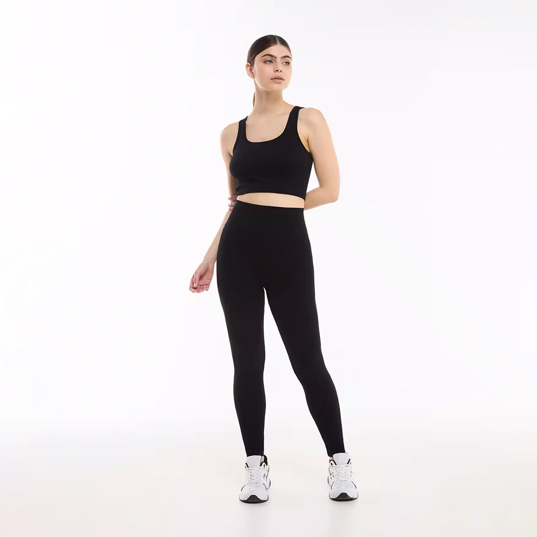 Solid Color Seamless Bra Top