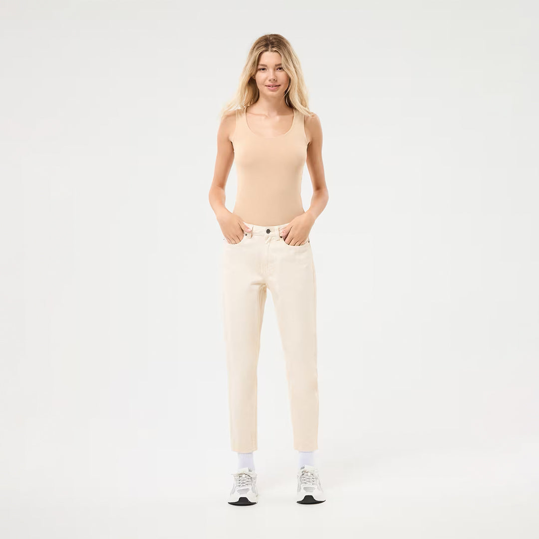 Solid Color Wide-neck Tank Top