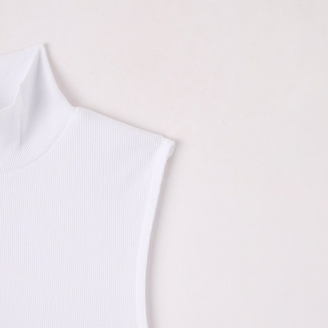 Mock Neck Tank Top