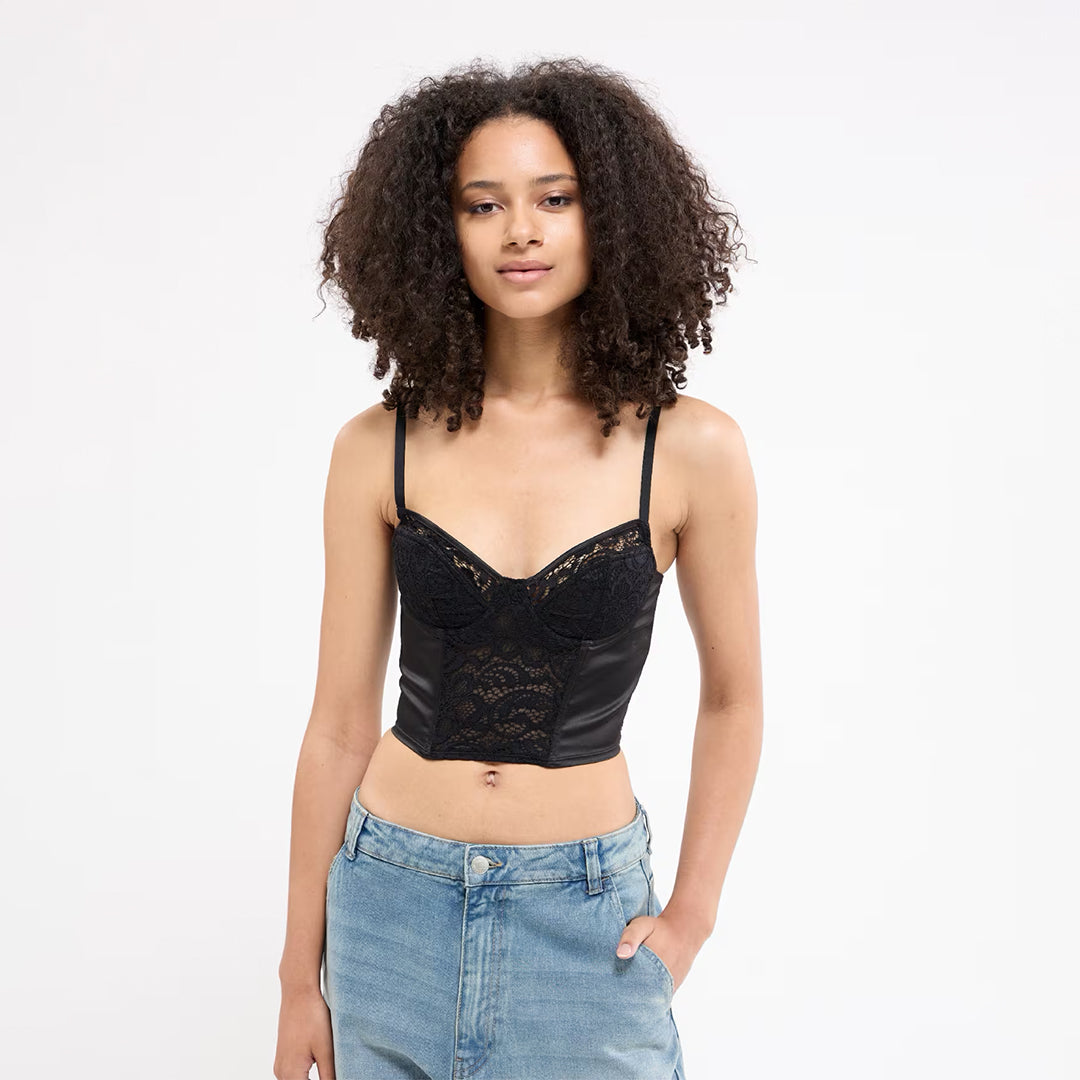 Lace Corset Top