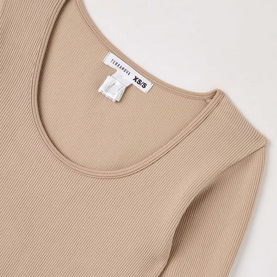 Round Neck Crop T-Shirt