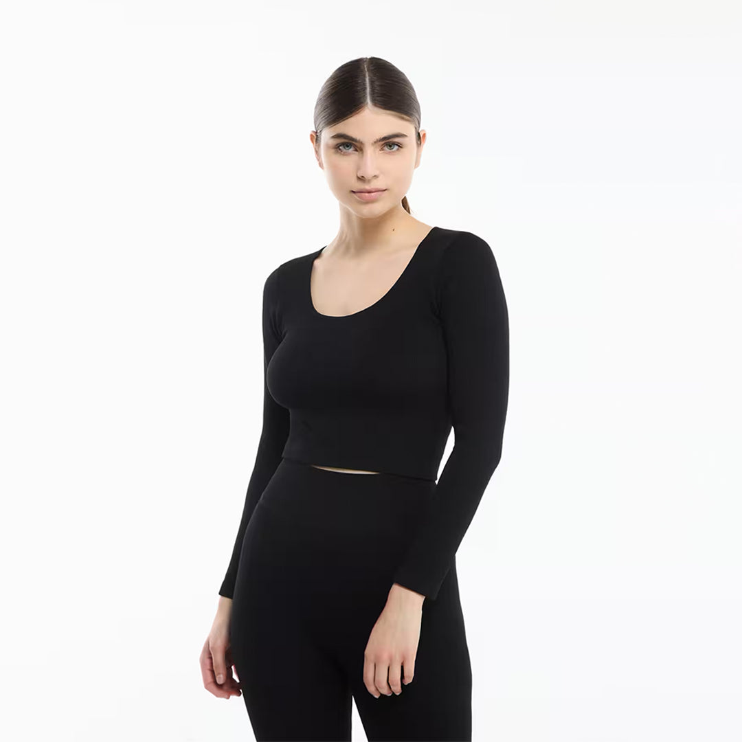 Round Neck Crop T-Shirt