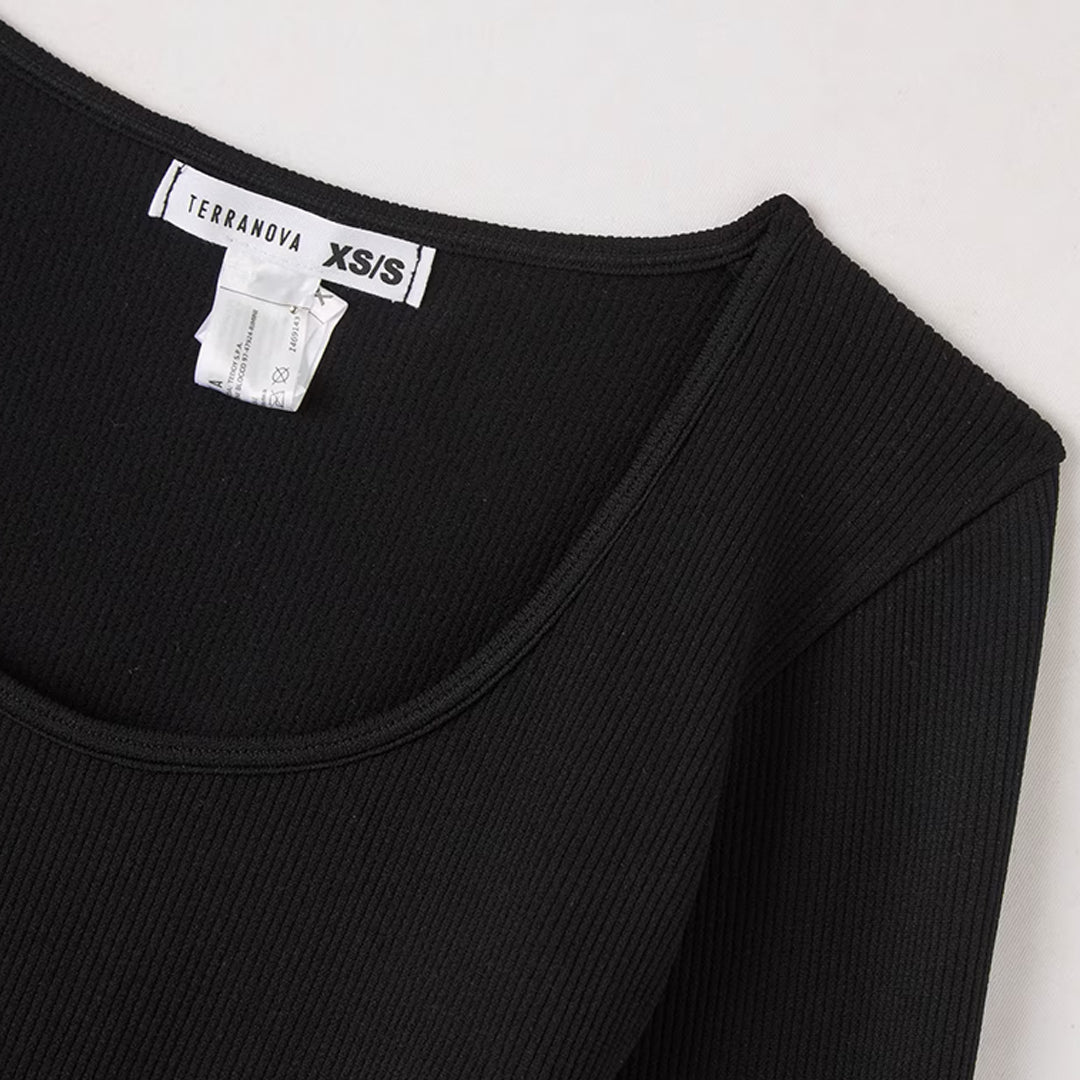Round Neck Crop T-Shirt