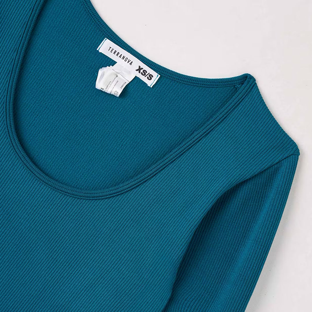 Round Neck Crop T-Shirt
