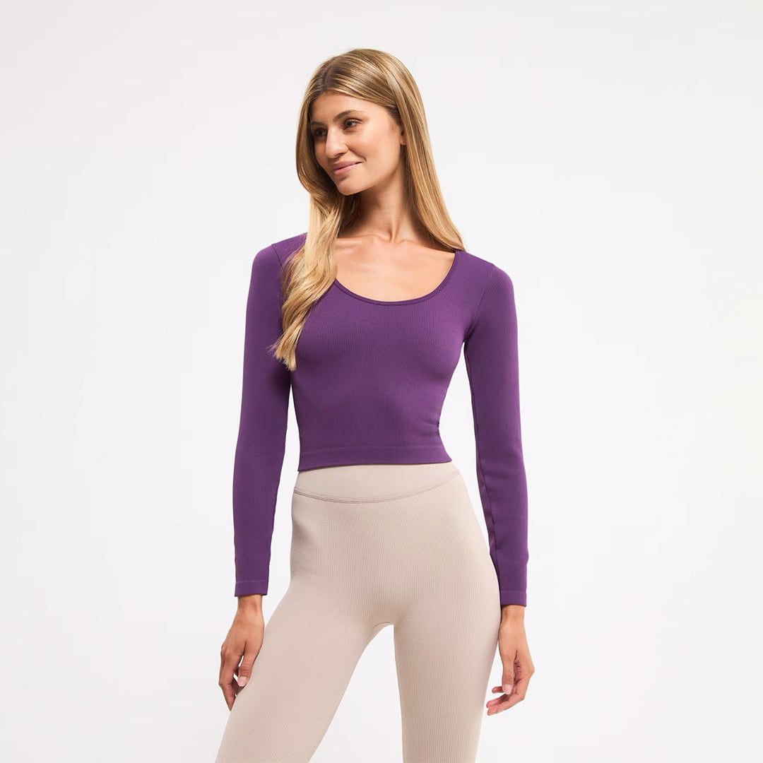 Round Neck Crop T-Shirt