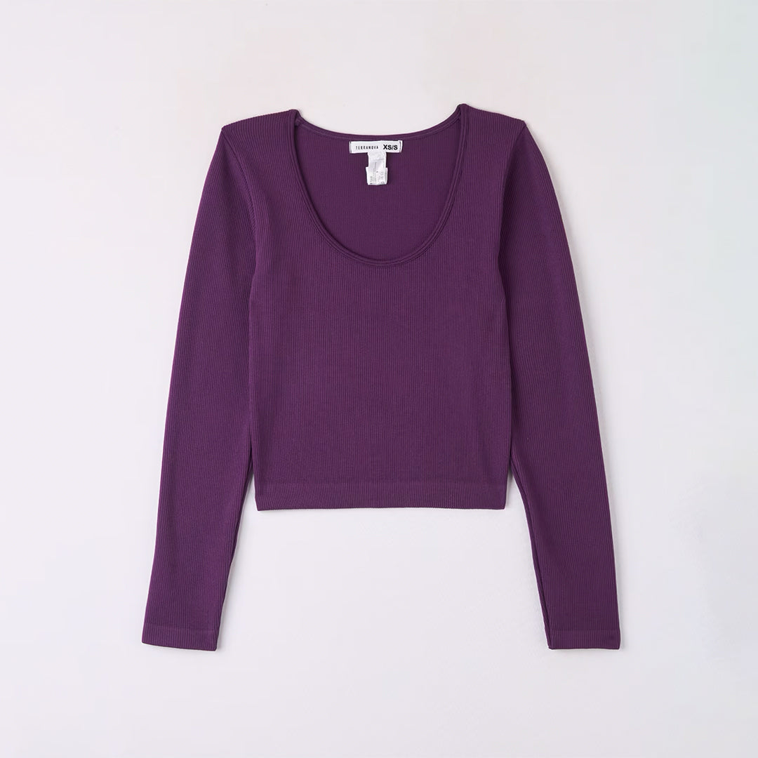 Round Neck Crop T-Shirt