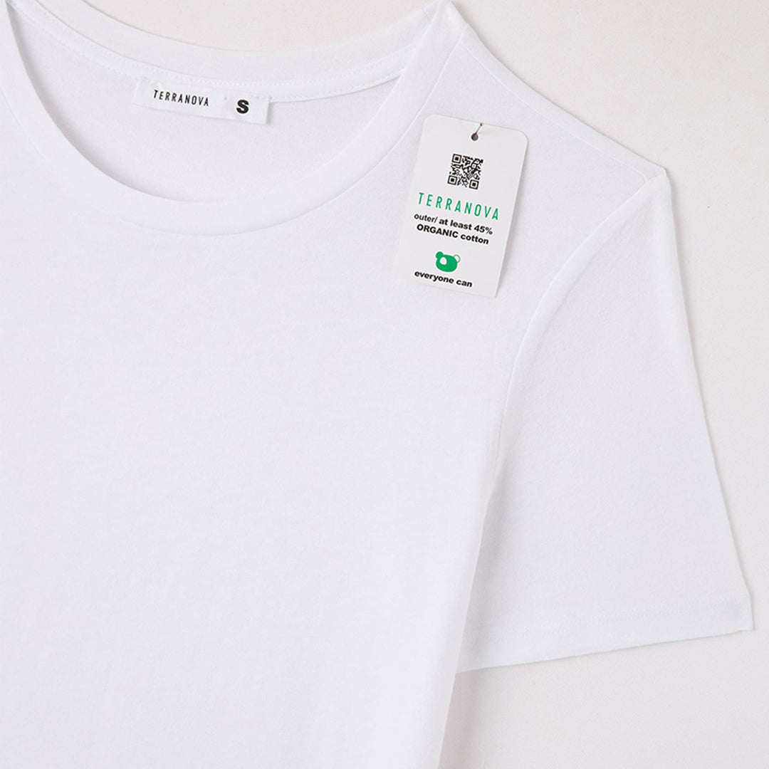 Solid Color Crew Neck T-Shirt