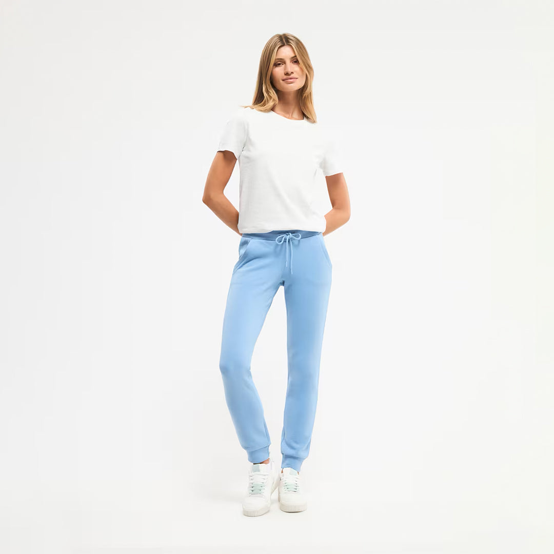 Solid Color Crew Neck T-Shirt
