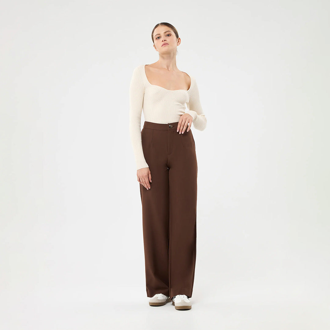 Sweetheart Neckline Sweater