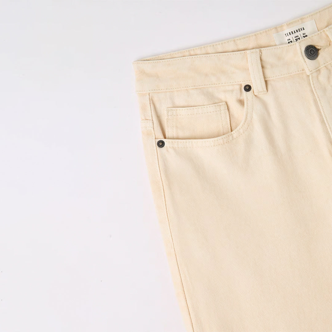 Solid Color Mom Fit Jeans