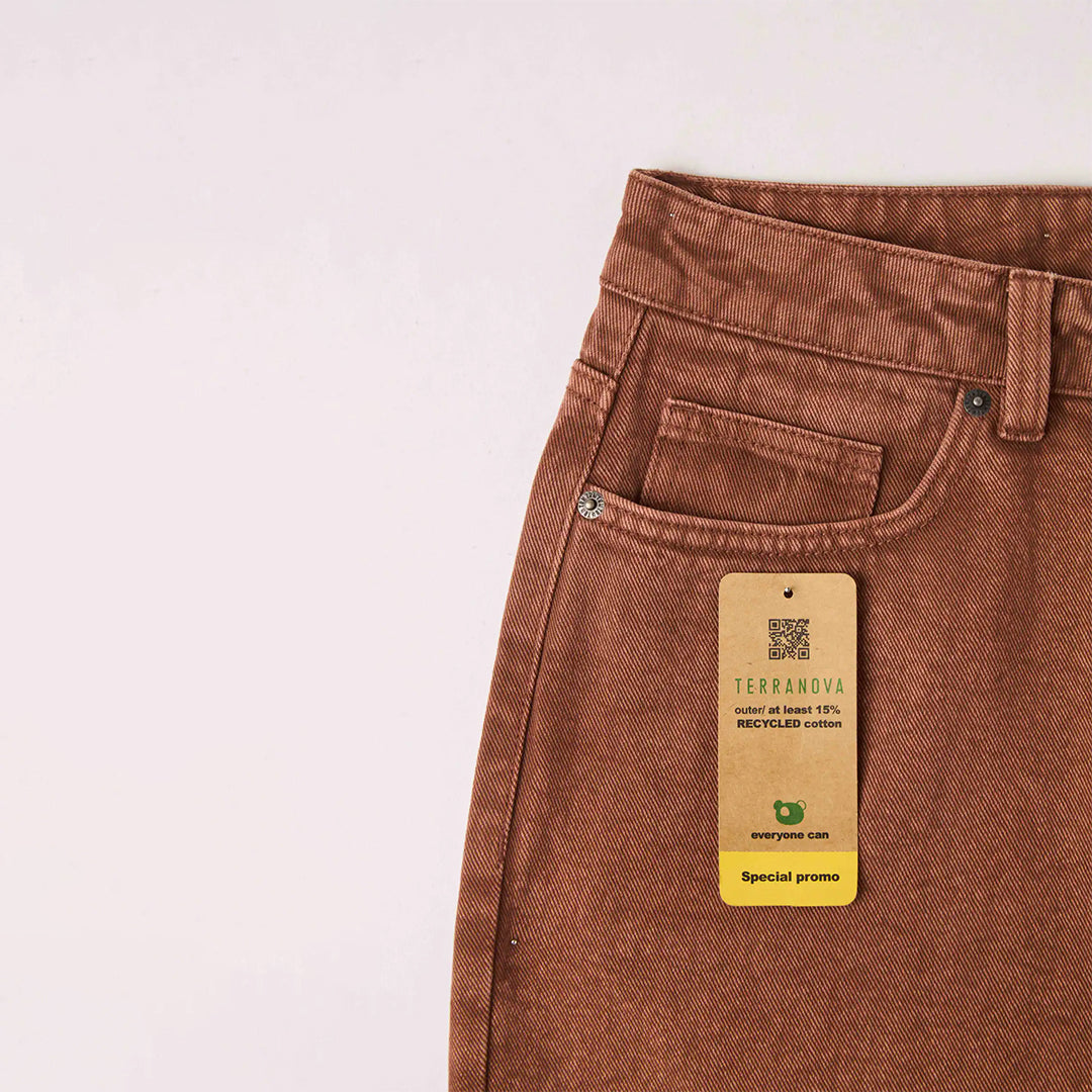 Solid Color Mom Fit Jeans