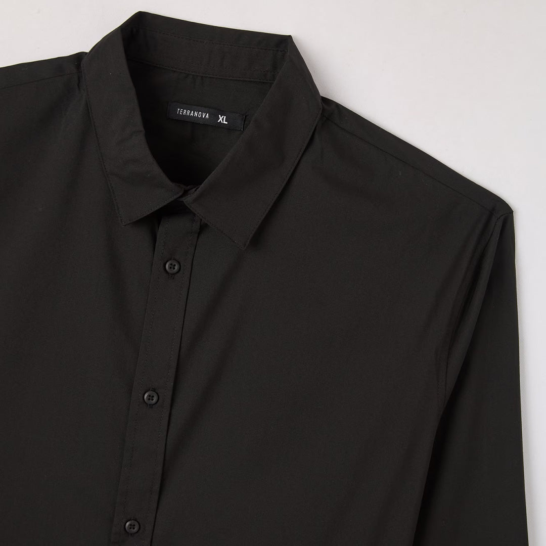 Stretch Poplin Shirt
