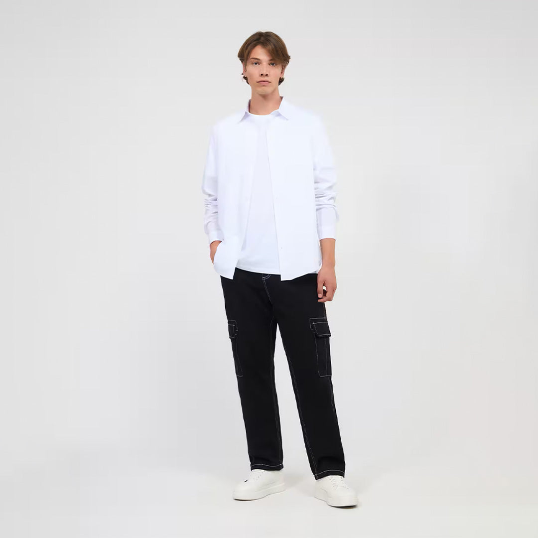 Stretch Poplin Shirt