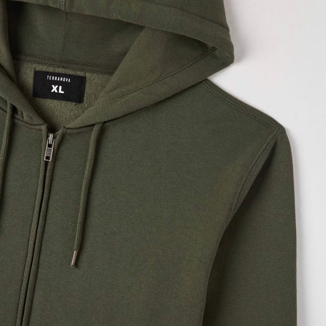 Plain Hooded Sweatshirt