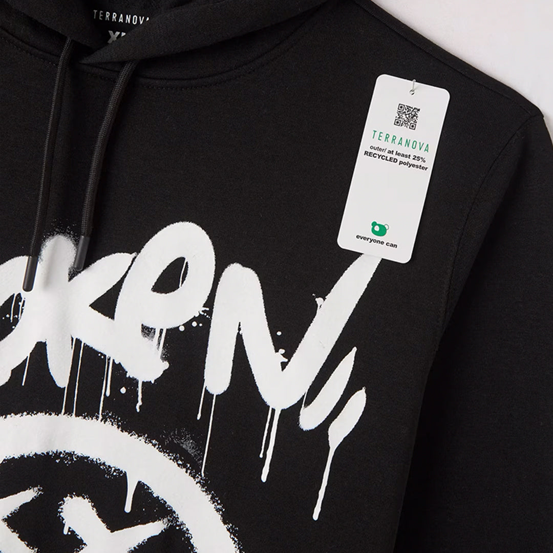 Printed Hooded Sweatshirt