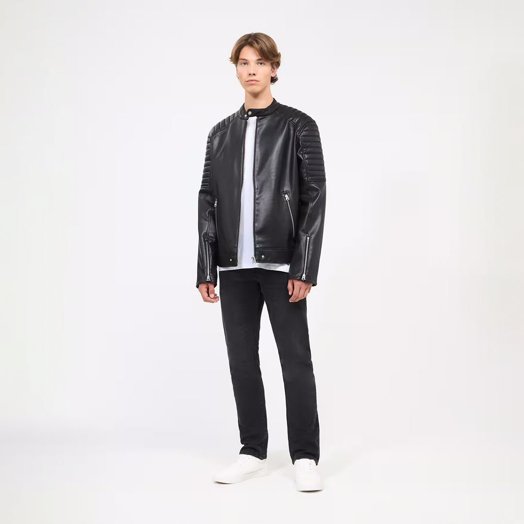Leather Effect Jacket