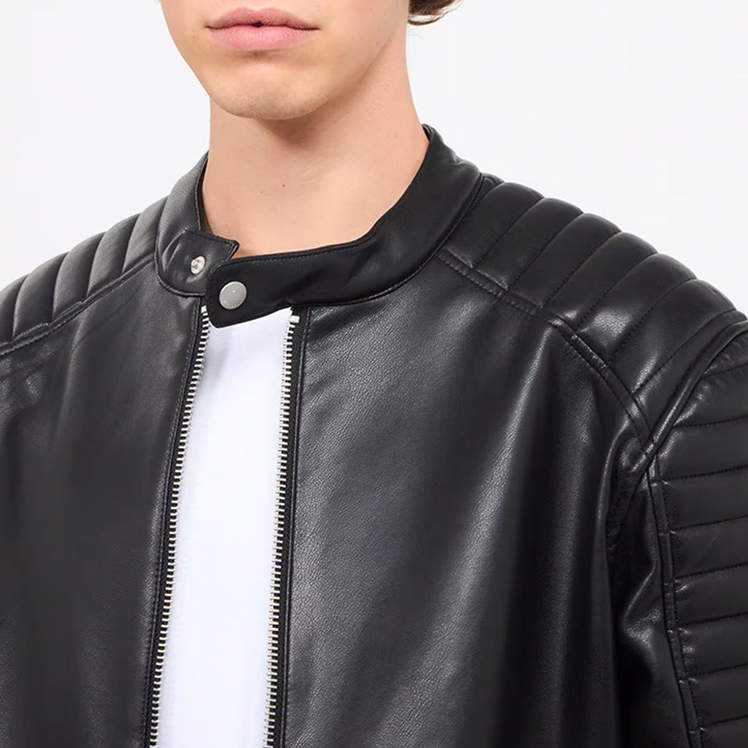 Leather Effect Jacket