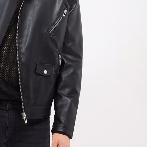 Faux Leather Jacket