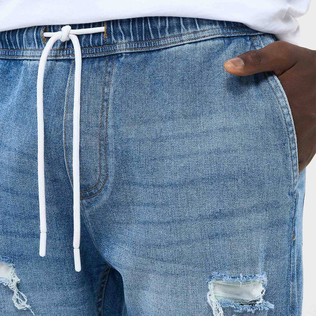Jogger Jeans with Rips