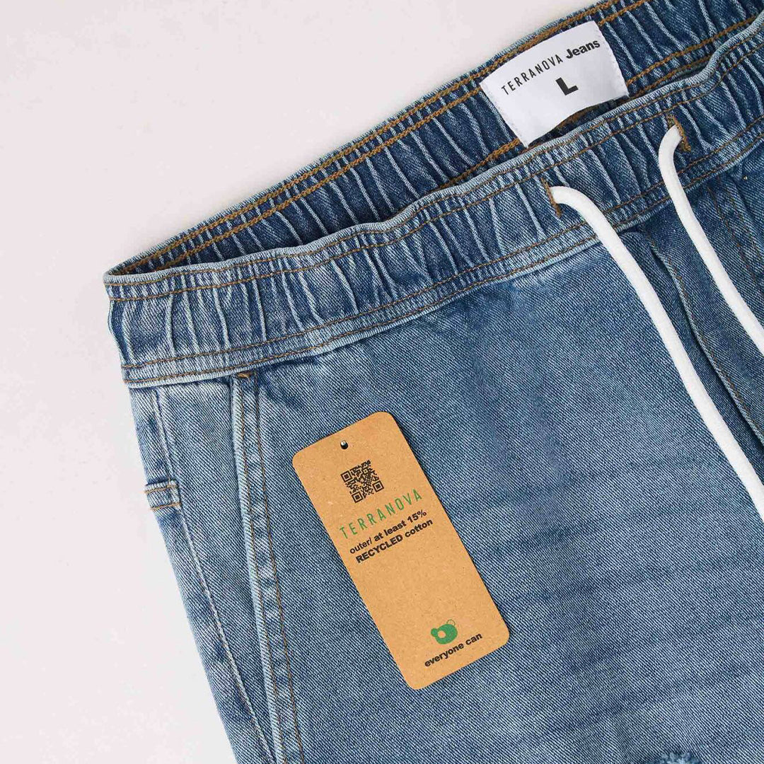 Jogger Jeans with Rips