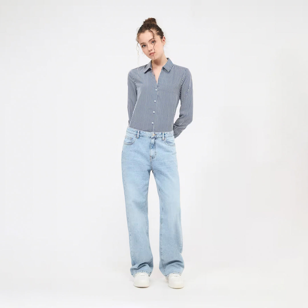 Long Sleeve Shirt with Collar