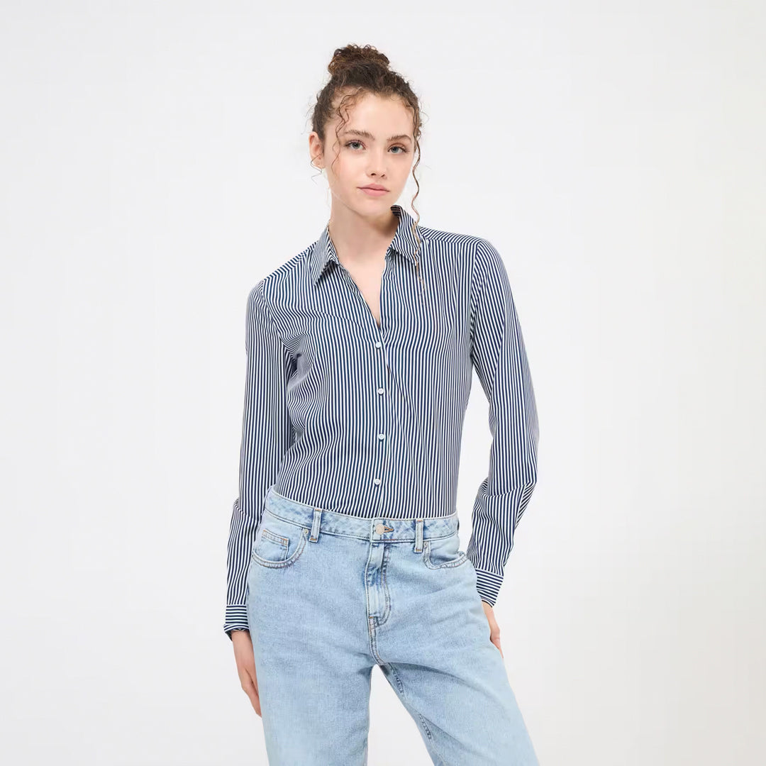 Long Sleeve Shirt with Collar