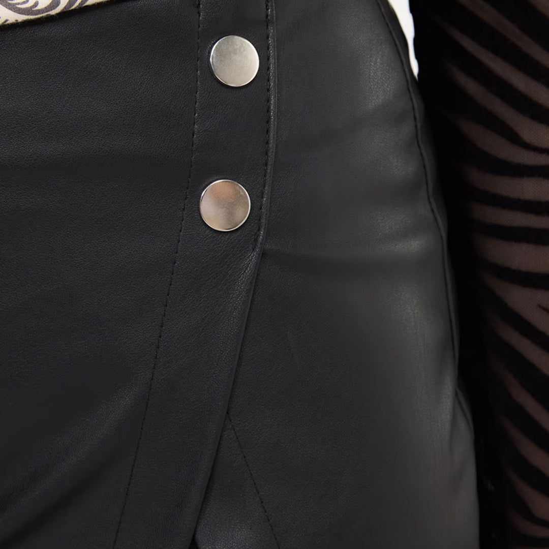 Leather Effect Trousers