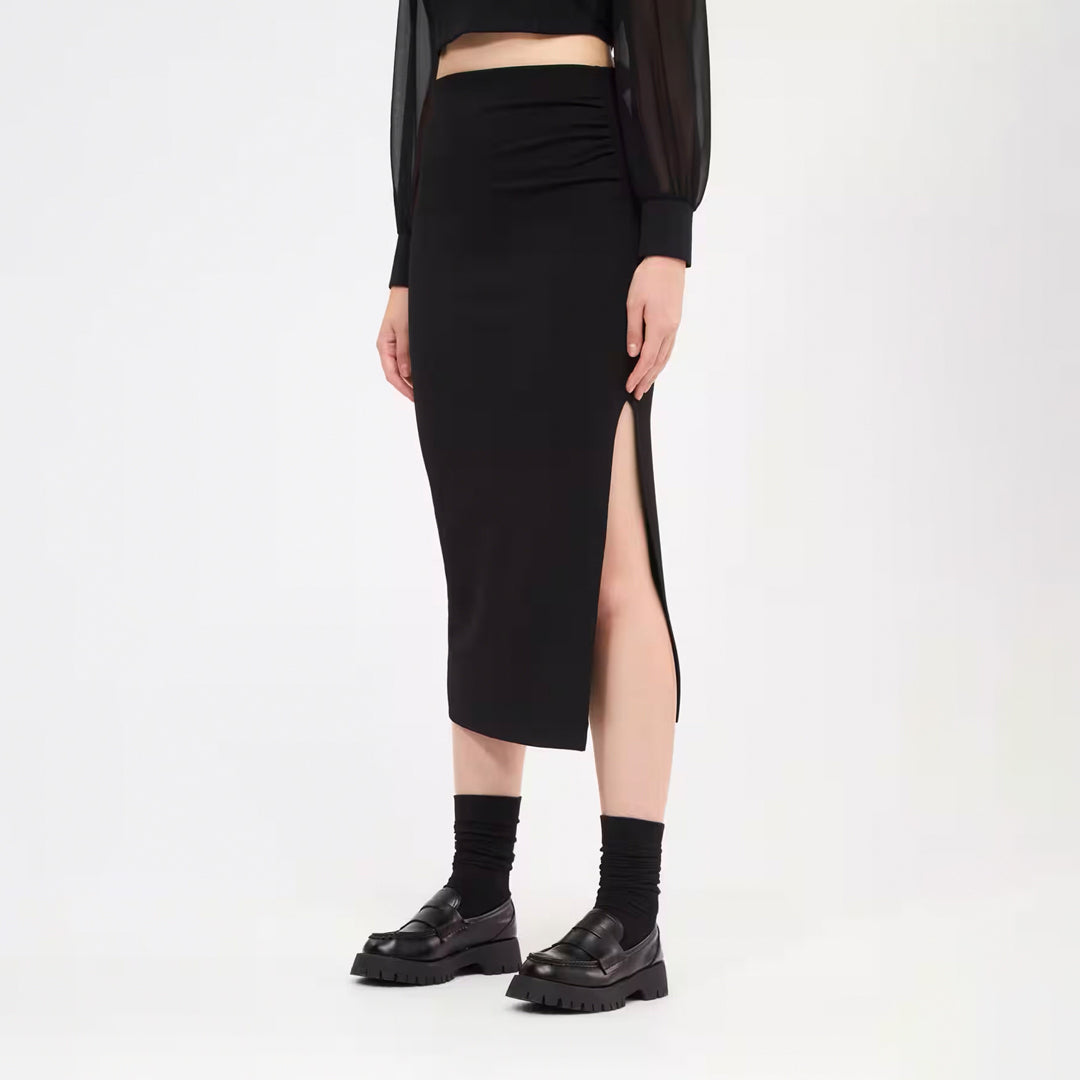 Long Skirt with Slit
